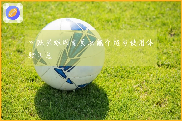 中欧买球网首页功能介绍与使用体验汇总