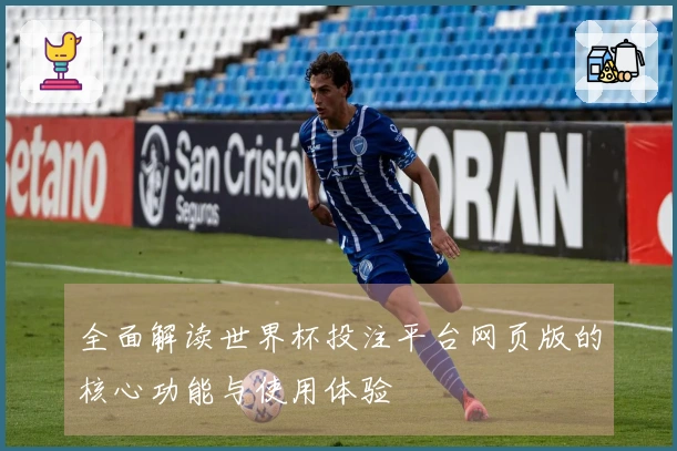 全面解读世界杯投注平台网页版的核心功能与使用体验